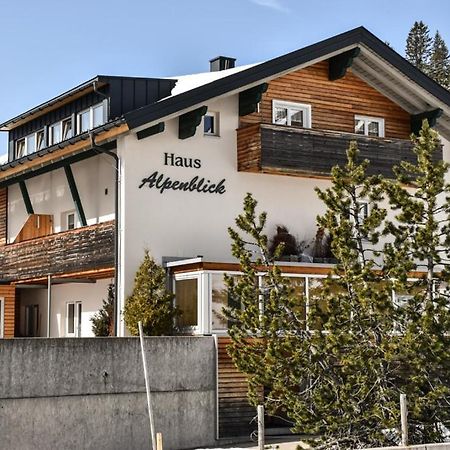 Haus Alpenblick Appartement Schröcken Buitenkant foto