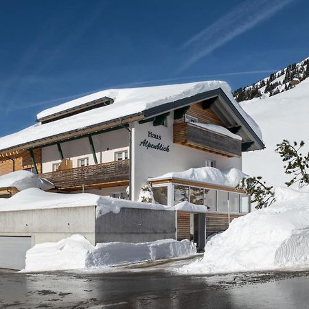 Haus Alpenblick Appartement Schröcken Buitenkant foto
